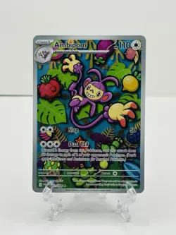 🔥Pokemon TCG-Ambipom-107/094-Me02: Phantasmal Flames-Illustration-Holo-M/NM🔥 - Image 1