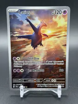 Latios 203/191 Sv08: Surging Sparks Illustration Rare Card Pokemon TCG - Image 1