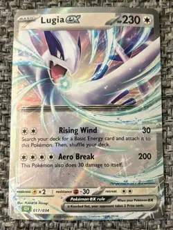 Lugia Ex 17/34 CLV Classic Holo Cosmo Pokemon Card 2023 - Image 1