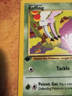 1st Edition Koffing | Team Rocket 58/82 | Vintage WOTC Pokemon - Image 2