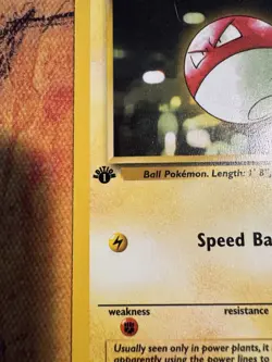 1st Edition Voltorb 69/82 | WOTC Gen 1 Pokemon Card | Vintage Team Rocket - Image 2