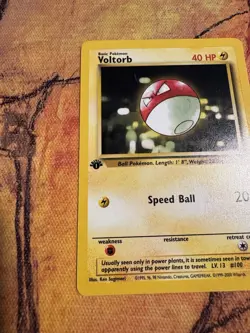 1st Edition Voltorb 69/82 | WOTC Gen 1 Pokemon Card | Vintage Team Rocket - Image 3