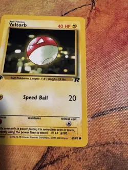 1st Edition Voltorb 69/82 | WOTC Gen 1 Pokemon Card | Vintage Team Rocket - Image 4