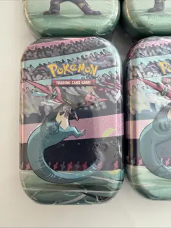 ✅Pokemon TCG Lot of 4 Galar Power C23 Mini Tins - New Sealed - Image 2