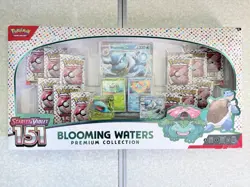 Pokemon TCG Scarlet and Violet 151 Blooming Waters Premium Collection Sealed - Image 1
