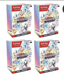 Prismatic Evolutions Booster Bundle LOT OF 4 Pokemon TCG *Order Confirmed* - Image 1