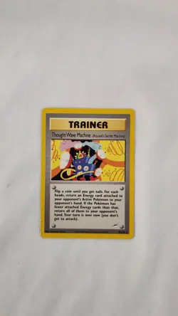 Pokemon 2000 TCG Trainer Card #96/105. Thought Wave Machine. Non Holo. - Image 1