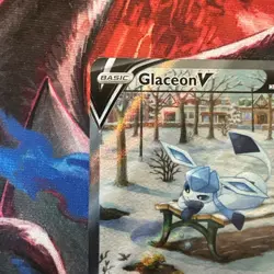 Pokemon TCG Glaceon V Alt Full Art 175/203 SWSH07: Evolving Skies - Image 3