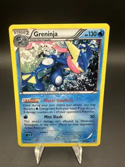 Pokemon TCG Greninja Holo Rare Card 41/146 XY Base Set - Image 1