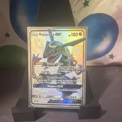Pokemon TCG Shiny Rayquaza GX Promo Card 177a/168 Hidden Fates NM - Image 1