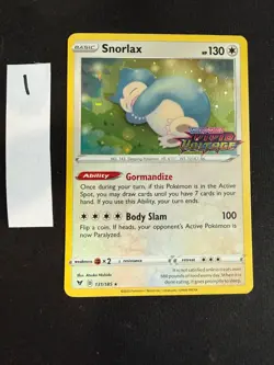 Snorlax 131/185 Holo Stamped Vivid Voltage Promo Pokemon TCG - 1 - Image 1
