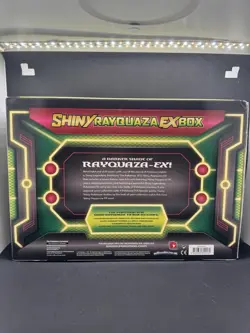 2015 Pokemon Shiny Rayquaza EX Box Factory Sealed XY Roaring Skies Primal Clash - Image 2