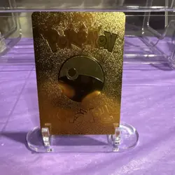 Pokemon Pikachu VMAX Gold Foil Card - Image 2