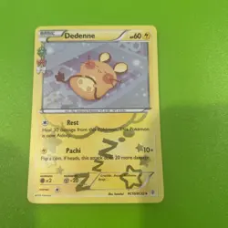 Pokemon TCG Dedenne rc10/rc32 Radiant Collection XY Generation - Image 1