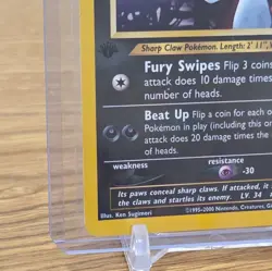 Sneasel - 25/111 - Pokemon Neo Genesis 1st Edition Rare Card WOTC NM - Image 4