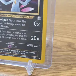 Sneasel - 25/111 - Pokemon Neo Genesis 1st Edition Rare Card WOTC NM - Image 5