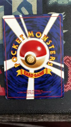 Rare Golbat Trainer "Koga's Ninja Tricks" - Banned Error Pokemon Card 1996 - Image 2