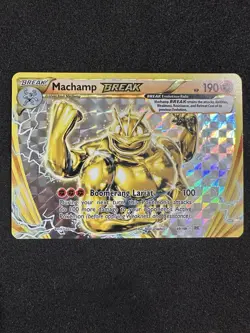 Machamp BREAK 60/108 Holo Rare XY Evolutions 2016 Pokemon Card - Image 1