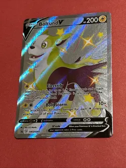 2021 Pokemon - Black Star Promo - Boltund V - Sword & Shield - SWSH085 - Image 1
