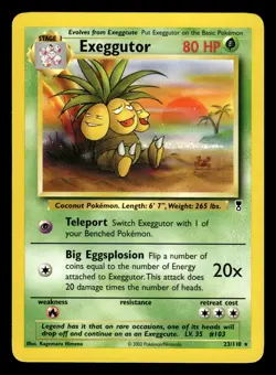 Exeggutor 23/110 Rare Legendary Collection Pokemon Card - Image 1