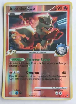 POKEMON ARCANINE G 15/147 REVERSE HOLO RARE LIGHTLY PLAYED BP - Image 1