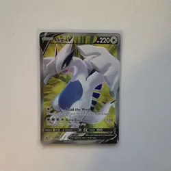 Pokemon TCG - Lugia V 185/195 Silver Tempest - Ultra Rare Full Art Holo - NM - Image 1