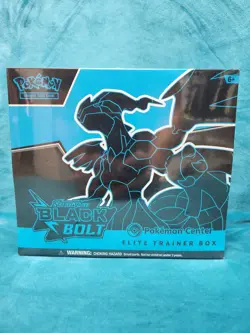Pokemon TCG S&V Black Bolt POKEMON CENTER EXCLUSIVE Elite Trainer Box ETB NEW - Image 1