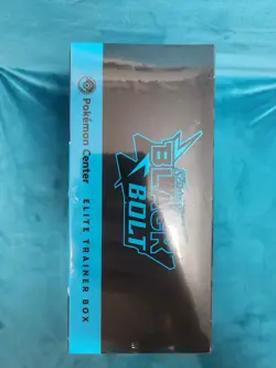 Pokemon TCG S&V Black Bolt POKEMON CENTER EXCLUSIVE Elite Trainer Box ETB NEW - Image 2