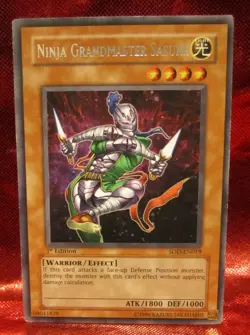 2004 Yu-Gi-Oh SofD 1st Ed. #SODEN19 Ninja Grandmaster Sasuke - FREE SHIPPING - Image 1