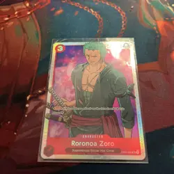 One Piece Roronoa Zoro (025) - Romance Dawn (OP01) NM Foil - Image 1