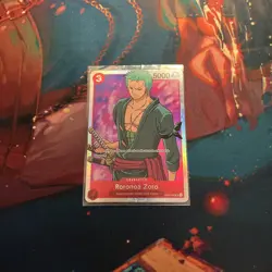 One Piece Roronoa Zoro (025) - Romance Dawn (OP01) NM Foil - Image 3