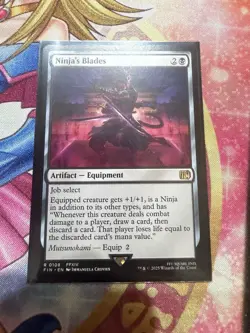 Ninja's Blades FINAL FANTASY Rare NM Magic: The Gathering 108 Normal - Image 1