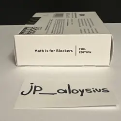 MTG SECRET LAIR MATH IS FOR BLOCKERS FOIL EDITION SEALED - Image 1