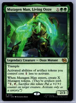 Mutagen Man, Living Ooze R Teenage Mutant Ninja Turtles 124 NM - MTG - Image 1