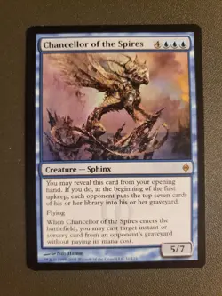 Magic -Chancellor of the Spires - New Phyrexia - Blue - LP - MTG - 💎Shinetized - Image 1