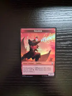 MTG Avatar: The Last Airbender - Copy (0002) / Soldier (0011) - Foil Token - Image 2
