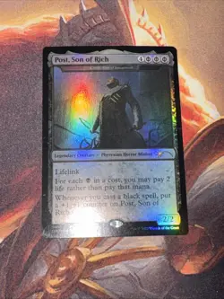 Post, Son Of Rich K’rrik Son Of Yawgmoth X1 Mtg Secret Lair Nm Foil - Image 1