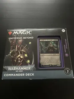 Magic The Gathering Necron Dynasties Commander Deck Sealed NIB - Image 1