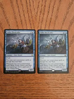 1 x Valley Floodcaller - Foil & Regular - Bloomburrow - NM-Mint - MTG 2 Cards - Image 1