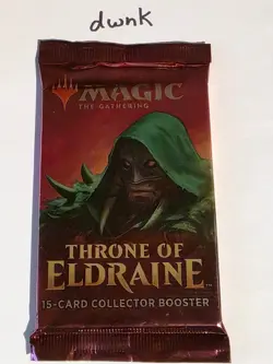 Throne of Eldraine Collector Booster Pack - Factory Sealed! MTG Magic Gathering - Image 1