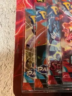 Pokemon TCG Lightning Set 4 Packs + 1 Card Factory Sealed 97712544540 - Image 2