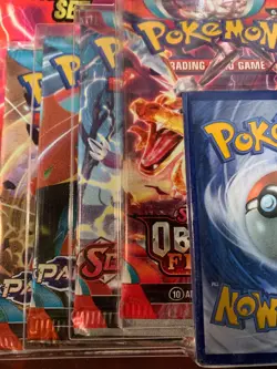 Pokemon TCG Lightning Set 4 Packs + 1 Card Factory Sealed 97712544540 - Image 3