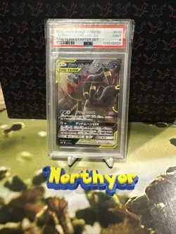 Pokemon Card Umbreon&Darkrai gx psa 9 - Image 1