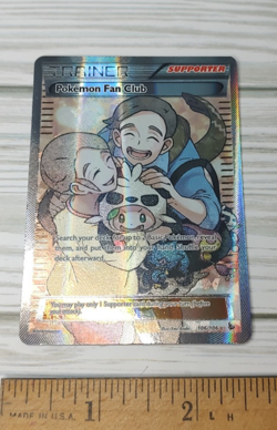 Pokemon TCG Fan Club 106/106 Flashfire Ultra Rare Holo Trading Card TCG - Image 2