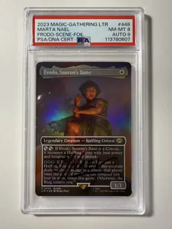 Mount Doom Scene FOIL Autograph The Lord of the Rings PSA 8+ Cards PSA 8+ Auto - Image 5