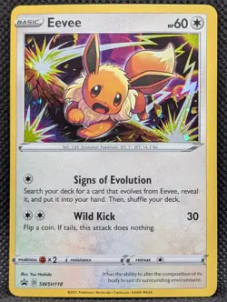 Eevee SWSH118 SWSH: Sword & Shield Promo Cards Holo - Image 1