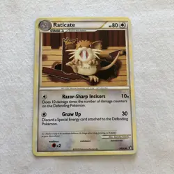 Raticate 34/90 Uncommon Undaunted NM Pokemon card - Image 1