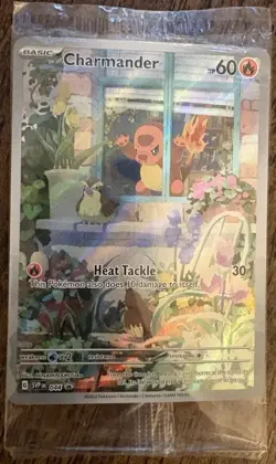 Pokemon TCG Charmander Scarlet & Violet Promo Card 044 Sealed - Image 1