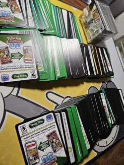 1,000 TOTAL POKEMON TCG Online Code Cards (Random Assortment NOT USED) - Image 2