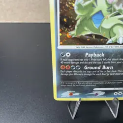 Tyranitar 17/123 Reverse Holo Rare DP Mysterious Treasures Pokemon Card LP + - Image 4